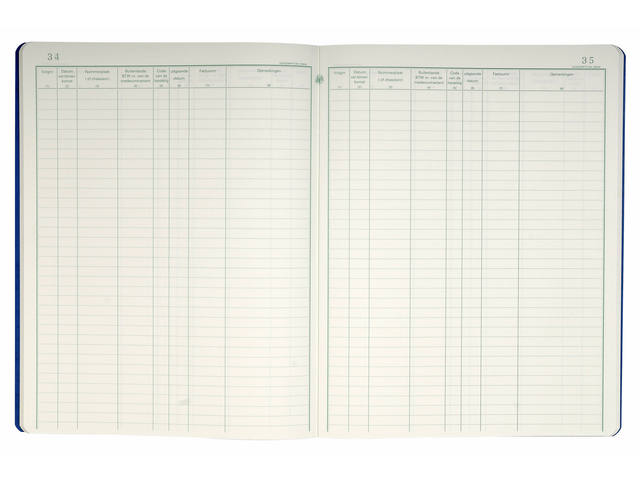 Register Piqure garagisten 320x250mm 80vel assorti