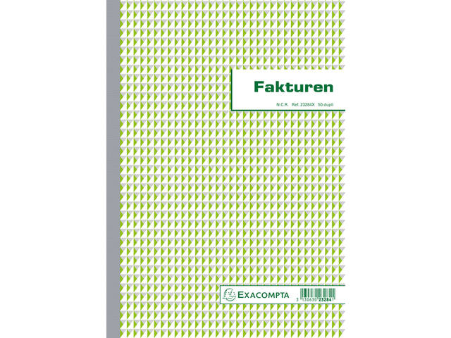 Facturenboek Exacompta Manifold dupli 50vel Nl