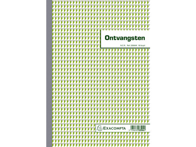 Ontvangstboek Exacompta Manifold dupli 50vel NL