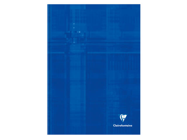 Notitieboek Clairefontaine A4 192blz 90gr ln ass