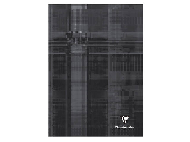 Notitieboek Clairefontaine A4 192blz 90gr ln ass