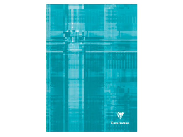 Notitieboek Clairefontaine A4 192blz 90gr ln ass