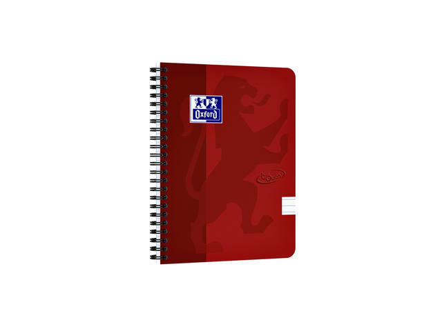 Spiraalblok Oxf Touch A5 lijn 140pag 80gr rd
