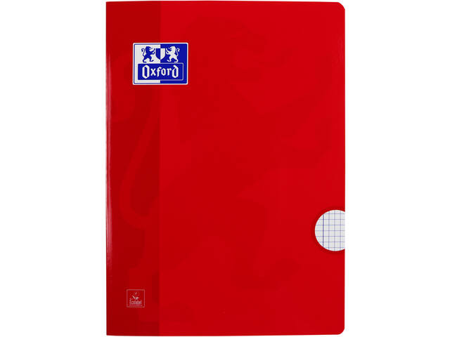 Schrift Oxford School A4 ruit 5x5mm 72pag 80gr ass
