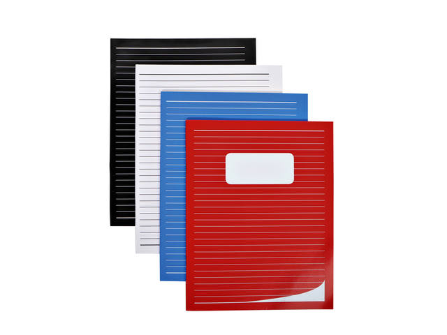 Schrift Qbasic A5 lijn 80blz 70gr assorti