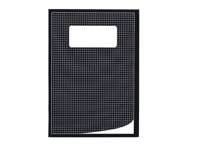 Schrift Qbasic A4 ruit 5mm 80blz 70gr assorti