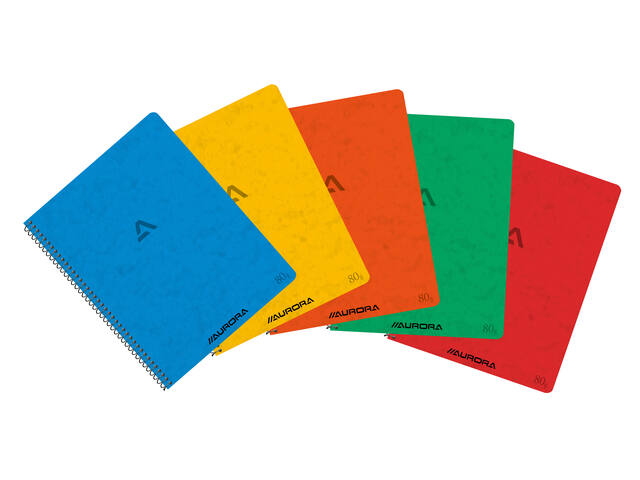 Schrift Aurora 210x165mm 5x5mm 120pag 80gr ass