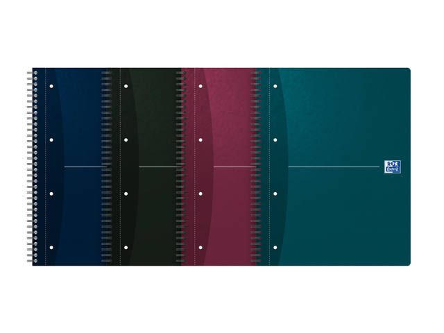 Collegeblk Oxf Ess A4+ ln 4g 180pag 80gr assorti