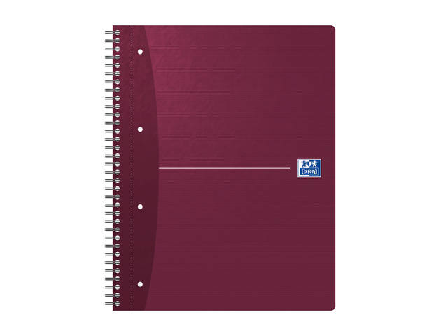 Collegeblk Oxf Ess A4+ ln 4g 180pag 80gr assorti