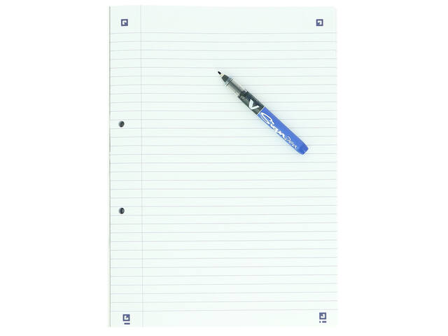 Cursusblok Oxf School A4 ln 2gaats 200pag 80gr ass