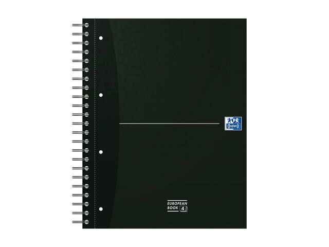 Collegeblok Oxford europeanbook A4+ 120 vel ass