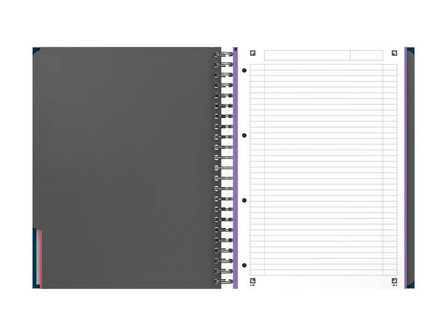 Collegeblok Oxford europeanbook A4+ 120 vel ass
