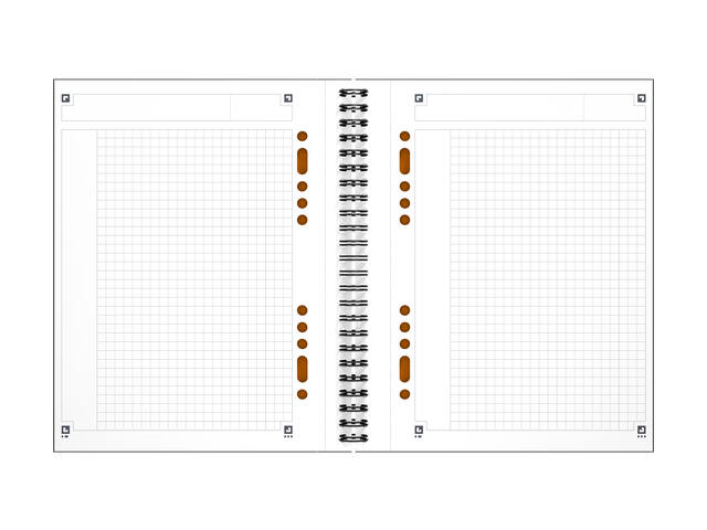 Spiraalblok Oxf international notebook A5+ rt 160p