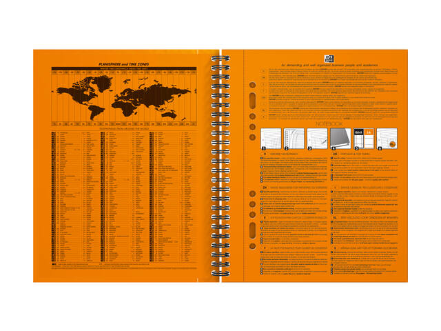 Spiraalblok Oxf international notebook A5+ lijn