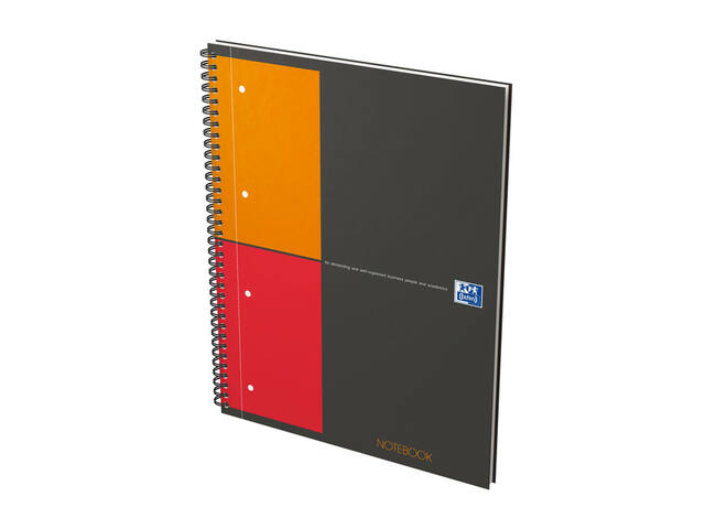 Spiraalblok Oxf international notebook A4+ rt 5mm