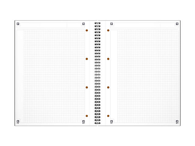 Spiraalblok Oxf international notebook A4+ rt 5mm