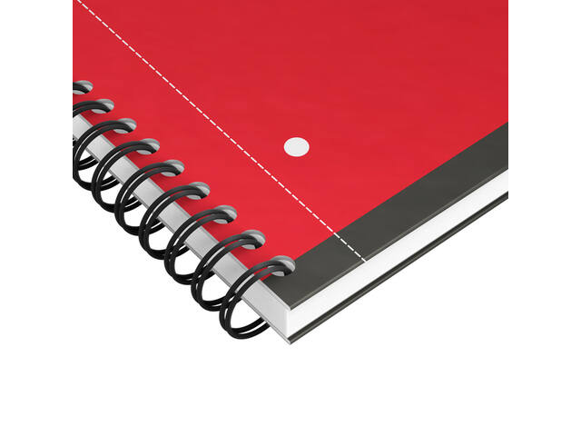 Spiraalblok Oxf international notebook A4+ rt 5mm