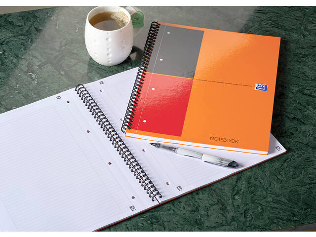 Spiraalblok Oxf international notebook A4 lijn