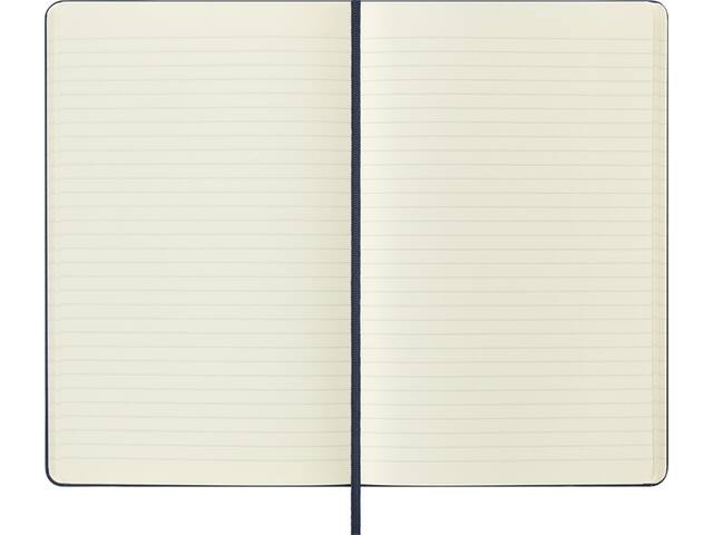 Notitieboek Moleskine large 130x210 ln hc sapph bl
