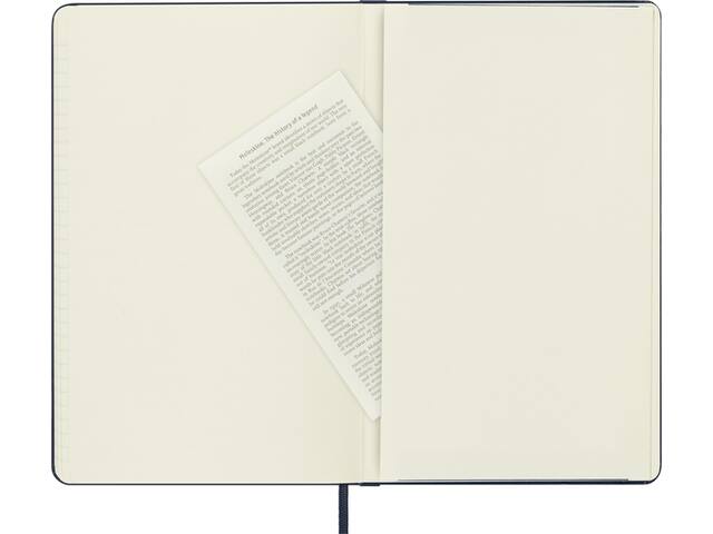 Notitieboek Moleskine large 130x210 ln hc sapph bl