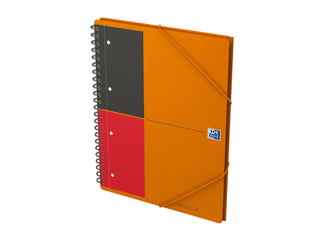 Spiraalblok Oxf international meetingbook A4+ lijn