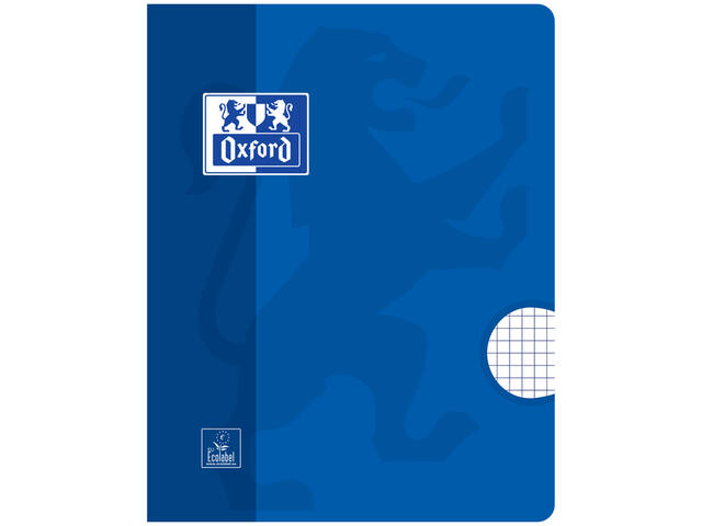 Schrift Oxford School A5 ruit 5x5mm 72pag 80gr ass