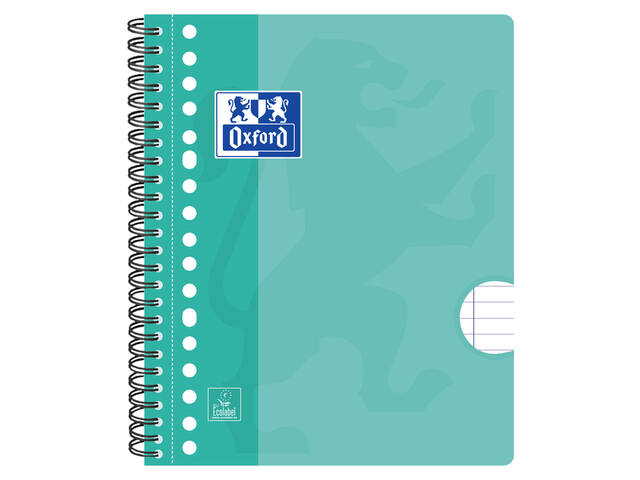 Collegeblk Oxf School A5+ ln 17gaats 160pag ass