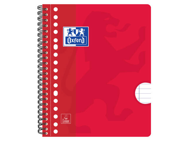 Collegeblk Oxf School A5+ ln 17gaats 160pag ass
