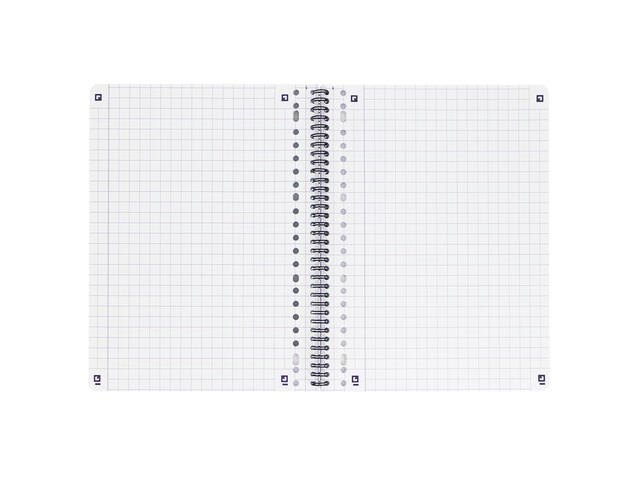 Collegeblk Oxf School A4 rt 10mm 23g 160pag ass
