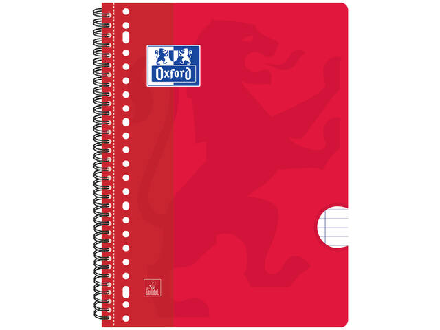 Collegeblk Oxf School A4+ ln 23gaats 160pag ass