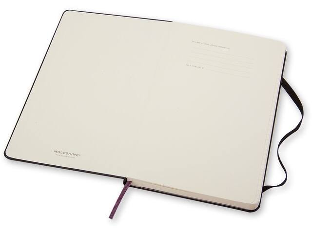 Notitieboek Moleskine large 130x210mm ln hc zwart