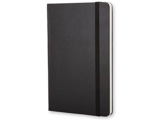 Notitieboek Moleskine large 130x210 ruit 5x5 hc zw