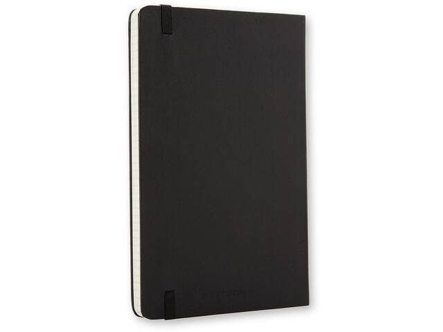 Notitieboek Moleskine large 130x210 ruit 5x5 hc zw