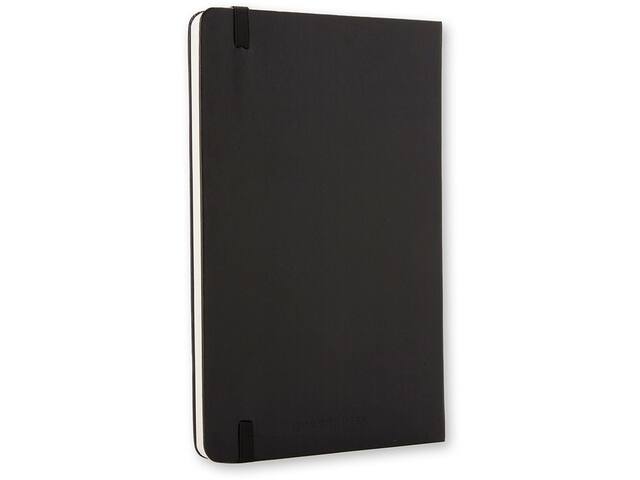 Notitieboek Moleskine large 130x210mm blc hc zwart
