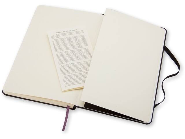 Notitieboek Moleskine pocket 90x140 lijn hc zwart
