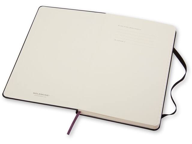 Notitieboek Moleskine pocket 90x140 lijn hc zwart