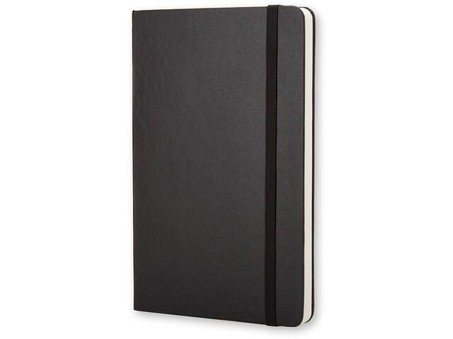 Notitieboek Moleskine pocket 90x140mm blanco zwart