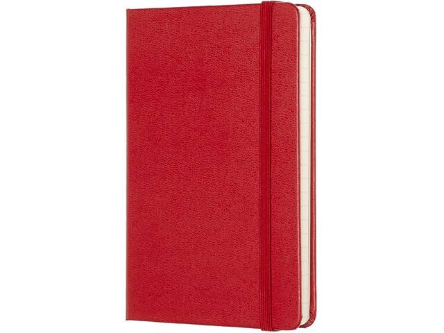 Notitieboek Moleskine pocket 90x140mm lijn hc rd