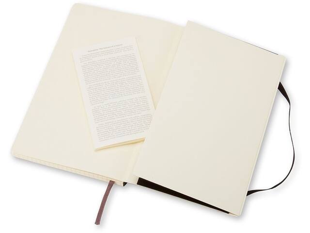 Notitieboek Moleskine XL 190x250mm lijn sc zwart