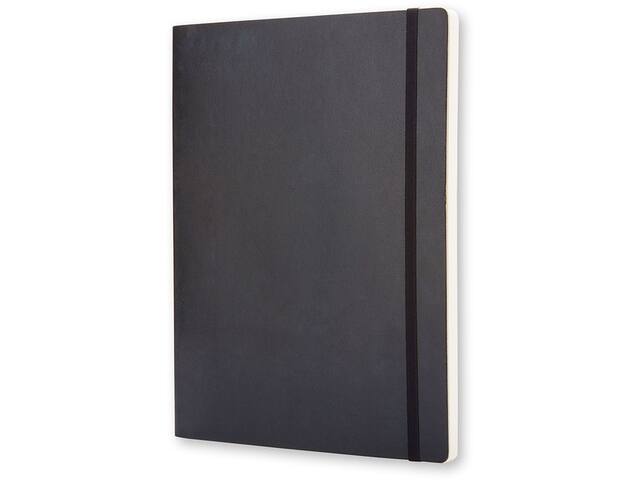 Notitieboek Moleskine XL 190x250mm blanco sc zwart
