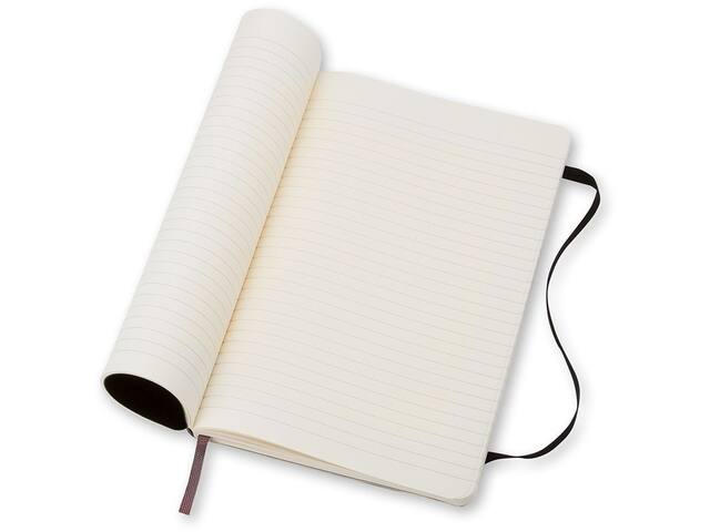 Notitieboek Moleskine large 130x210 lijn sc zwart
