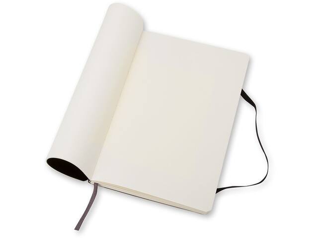 Notitieboek Moleskine large 130x210 blanco sc zw