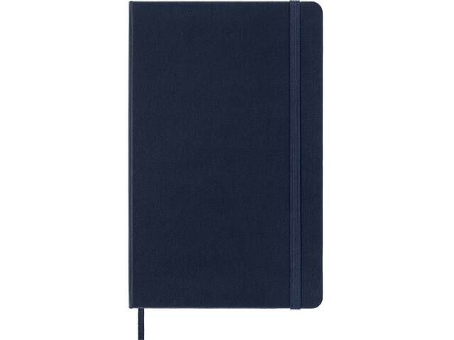 Notitieboek Moleskine L 130x210mm blc hc sapph bl