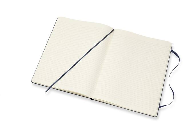 Notitieboek Moleskine XL 190x250 lijn hc sapp blue