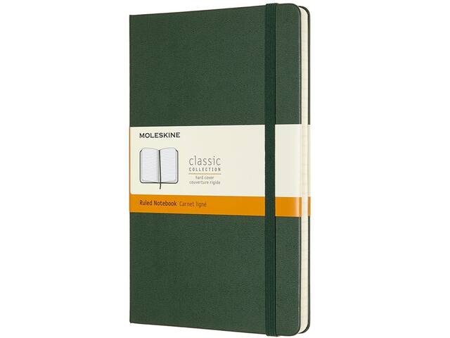 Notitieboek Moleskine L 130x210mm lijn hc green