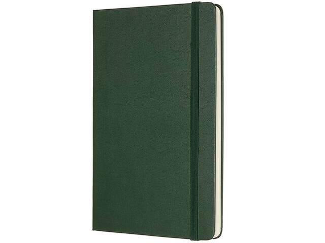 Notitieboek Moleskine L 130x210mm blanco hc green