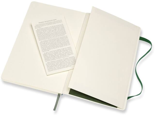 Notitieboek Moleskine L 130x210mm lijn sc green