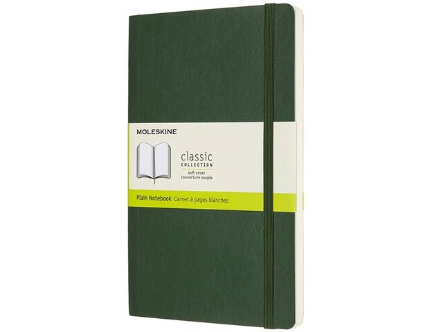 Notitieboek Moleskine large 130x210mm blc sc green