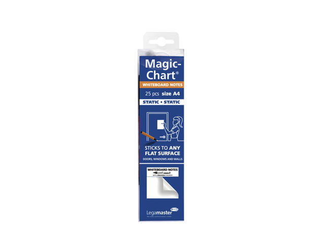 Magic chart notes Legamaster whiteboard 20x30 wit