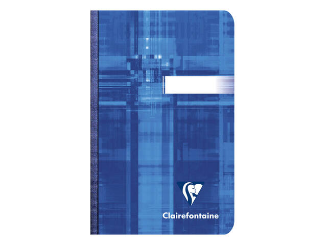 Notitieboek Clairefontaine 90x140mm lijn assorti